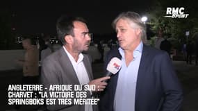  Angleterre - Afrique du Sud : « La victoire des Springboks est très méritée » selon Charvet