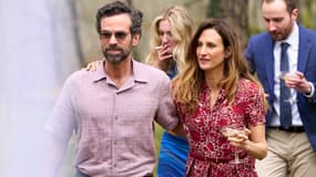 Romain Duris et Camille Cottin, dans "Rembrandt" de Pierre Schoeller.