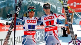 Jason Lamy-Chappuis et Sébastien Lacroix