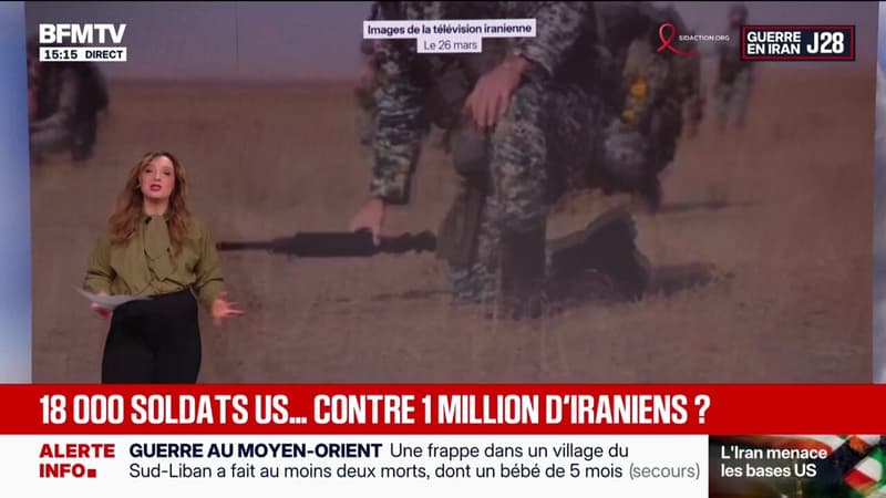 Guerre au Moyen-Orient: l'armée iranienne serait composée de 700.000 hommes