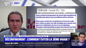 Philippe Amouyel, professeur de santé publique au CHU de Lille, lance un appel pour "préparer dès à présent la sortie de confinement"