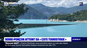 Serre-Ponçon: le lac a atteint sa "cote touristique", une nouvelle rassurante pour la saison estivale