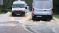 La commune de Boulay-Moselle en proie aux inondations. Le département est placé en vigilance rouge crues ce samedi 18 mai.