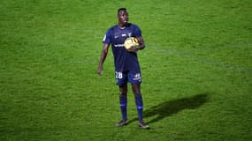 Silas Wamangituka sous les couleurs du Paris FC, le 10 mai 2019