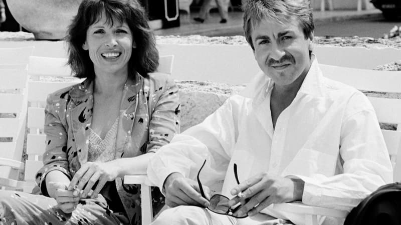 Chantal Lauby et Bruno Carette lors du 38e Festival de Cannes, le 10 mai 1985