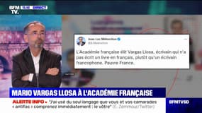 Mario Vargas Llosa à l'Académie française: "C'est un honneur" pour Robert Ménard