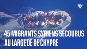 Chypre: 45 migrants syriens, dont 11 enfants, secourus au large de l'île