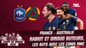 France - Australie : Les buts de Rabiot et Giroud en première période