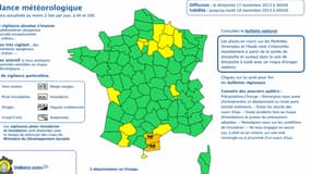 L'Aude et les Pyrénées-Orientales sont placés en vigilance orange inondations.