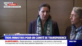 Rouen: Agnès Buzyn assure que "plus personne n'est hospitalisé" à cause de l'incendie de l'usine Lubrizol