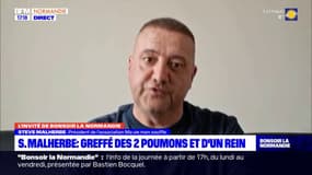 Le Havrais Steve Malherbe va relier Paris à Nice pour sensibiliser au don d'organes
