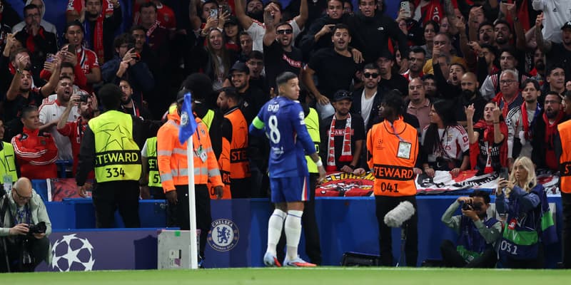 Enzo Fernandez lors de Chelsea-Benfica, le 30 septembre 2025