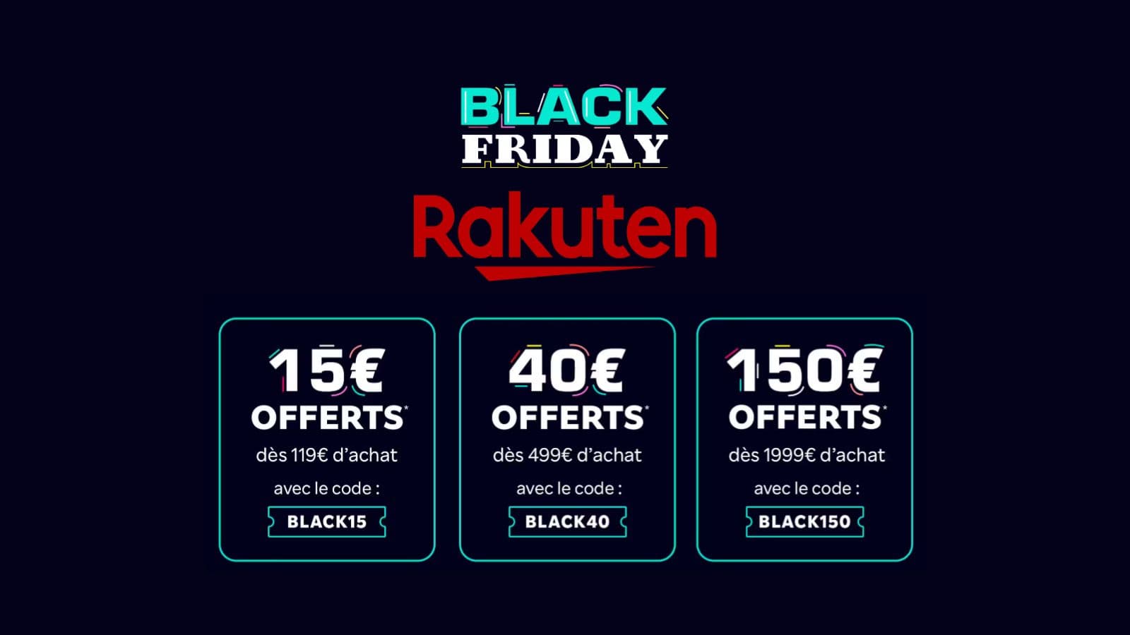 Bonne nouvelle chez Rakuten ! Bonne nouvelle chez Rakuten !