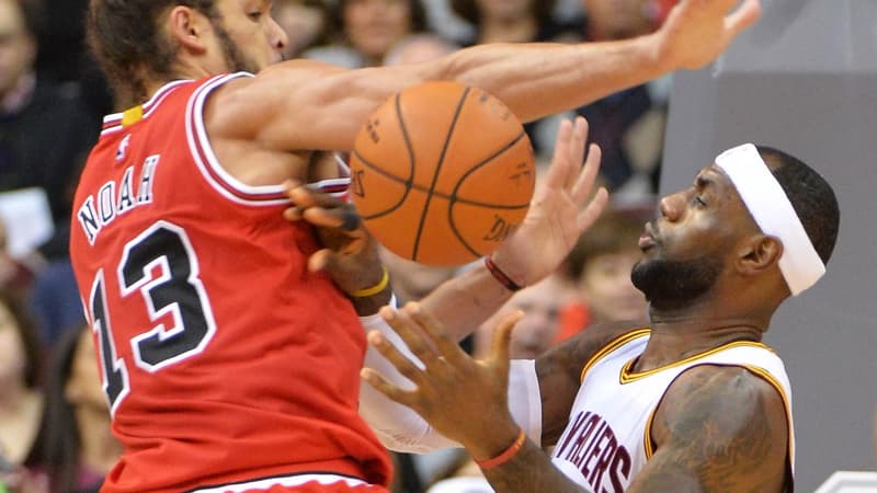 Joakim Noah et LeBron James