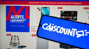 La plateforme française de e-commerce Cdiscount, filiale du groupe Casino, le 12 mai 2025 (photo d'illustration).