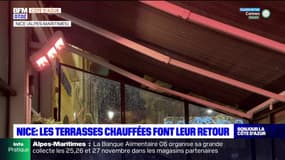 Nice: les terrasses chauffées font leur retour