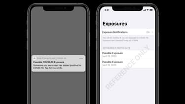 Apple et Google montrent à quoi vont ressembler les applications de traçage numérique