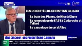 Train des Pignes, A51... Les priorités de Christian Girard, candidat à sa réélection dans les Alpes-de-Haute-Provence