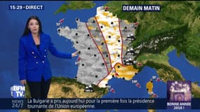La météo pour ce mardi 2 janvier 2018