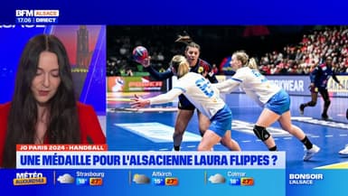JO 2024: la handballeuse alsacienne Laura Flippes sera-t-elle médaillée avec les Bleues?