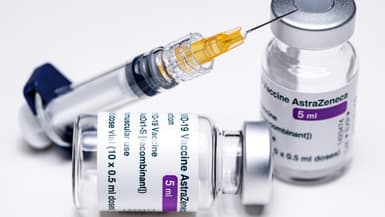 Des doses du vaccin AstraZeneca, le 11 mars 2021 à Paris. (Photo d'illustration)