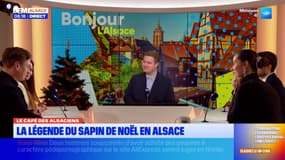 Le Café Alsacien: la légende du sapin de Noël en Alsace