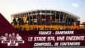 France - Danemark : Le stade 974, une enceinte composée... de conteneurs
