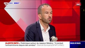 Manuel Bompard à propos du rappeur Médine: "Il a fait des erreurs, il les a reconnues"