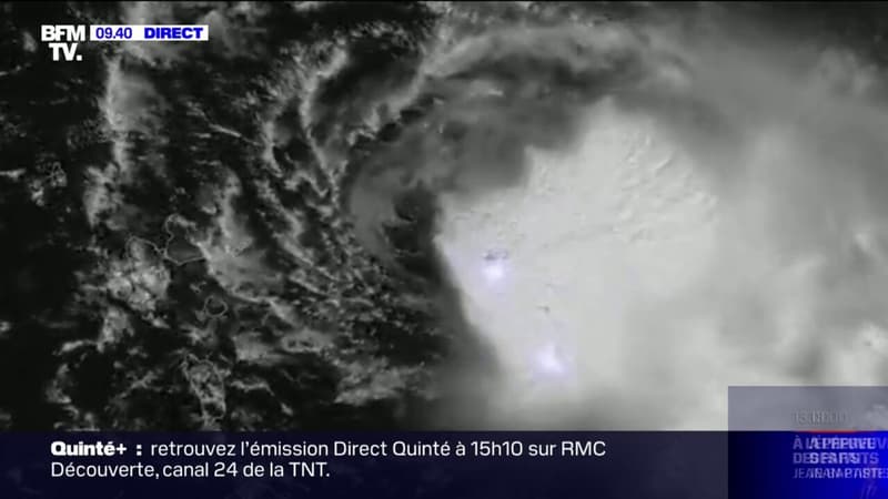 Les images impressionnantes de la tempête Fiona qui touche la Guadeloupe, placée en vigilance rouge
