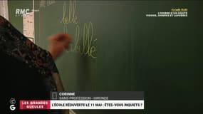 "Ma fille ne retournera pas à l'école, que ça plaise ou non. Il faut être cohérent !" - Corinne
