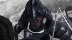 Une image de "Yasuke", une mini-série animée sur le premier samouraï noir de l'histoire