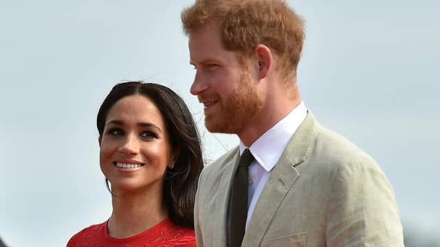 Harry et Meghan en octobre 2018 aux îles Tonga