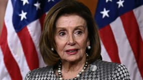 La "Speaker" Nancy Pelosi à Washington, le 3 mars 2022