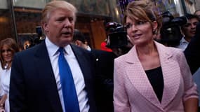Donald Trump et Sarah Palin.