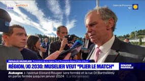 Candidature aux JO 2030: Renaud Muselier veut "plier le match"