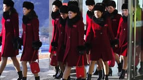 Les pom-pom girls de Corée du Nord