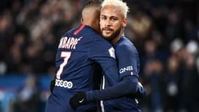 Kylian Mbappé et Neymar