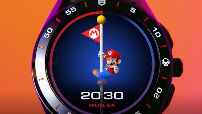 Tag Heuer lance une montre Super Mario en édition limitée.