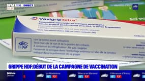 Grippe HDF: la campagne de vaccination a débuté 