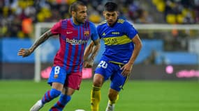 Dani Alves lors de Barça-Boca Juniors