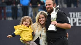 Shane Lowry fête sa victoire en famille