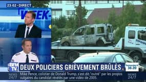 Deux policiers grièvement brûlés dans l'Essonne: "Il s'agit d'une tentative d'assassinat", Jérôme Bonet