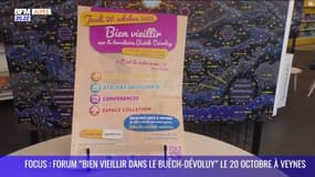FOCUS : Forum "Bien vieillir sur le territoire Buëch-Dévoluy" le 20 octobre à Veynes