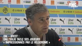 OM – Brest : Dall’Oglio tacle ses joueurs « impressionnés par le Vélodrome »