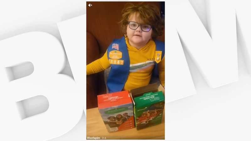 Une Américaine de 6 ans vend plus de 80.000 boîtes de cookies pour sa troupe de scouts et pulvérise tous les records