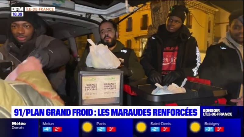 Essonne: les maraudes renforcées dans le cadre du plan grand froid