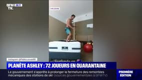 Planète Ashley: 72 joueurs de tennis en quarantaine avant l'Open d'Australie