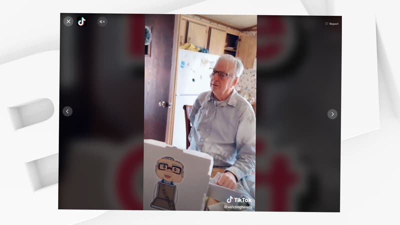 Derlin Newey, un livreur de pizzas âgé de 89 ans, a reçu en septembre un chèque de 12.000 dollars après une mobilisation sur TikTok.