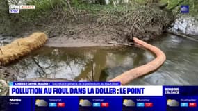 Haut-Rhin: le point sur la pollution au fioul dans la Doller