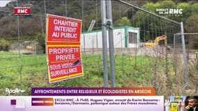 Affrontements entre religieux et écologistes en Ardèche 